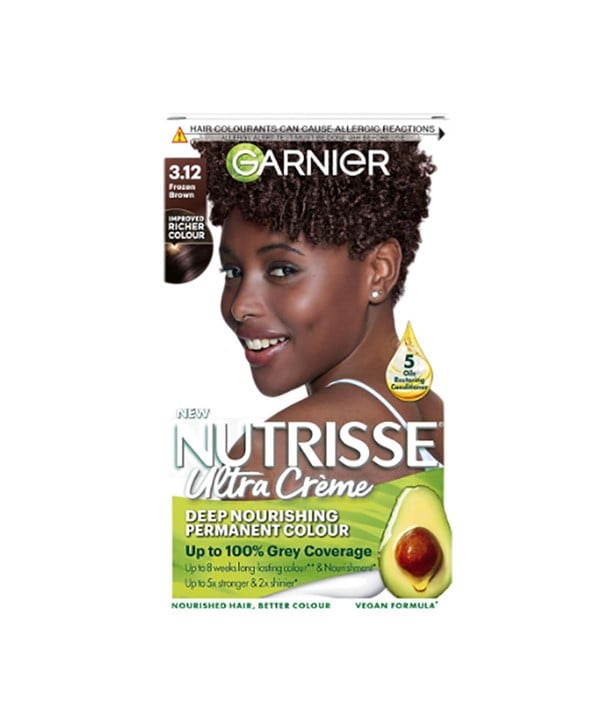 NUTRISSE CREME PERMANENT NOURISHING HAIR COLOR 3.12 FROZEN