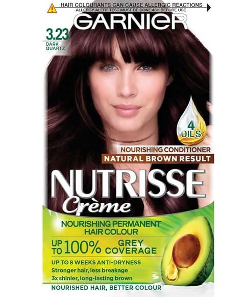 NUTRISSE CREME PERMANENT NOURISHING HAIR COLOUR 3.23 DARK