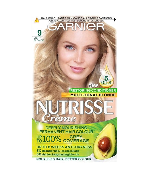 NUTRISSE CREME PERMANENT NOURISHING HAIR COLOR 9 BLONDE AP