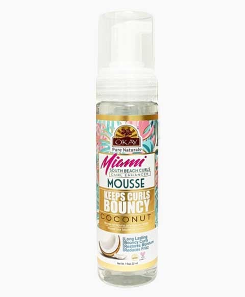 OKAY MIAMI KEEP CURLS BOUNCY COCONUT MOUSSE 