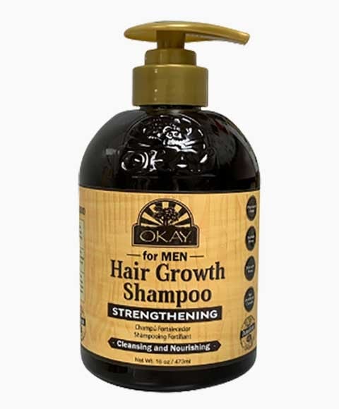OKAY FOR MEN HAIR GROWTH STRENGTHENING SHAMPOO 