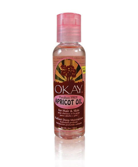 OKAY PARABEN FREE APRICOT OIL FOR HAIR AND SKIN 