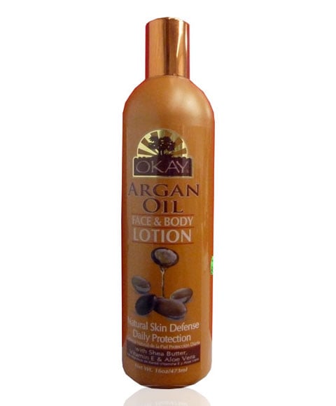 OKAY ARGAN OIL FACE AND BODY LOTION 