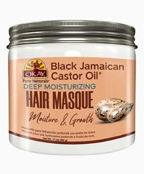 OKAY BLACK JAMAICAN CASTOR OIL DEEP MOISTURIZING HAIR MASQ
