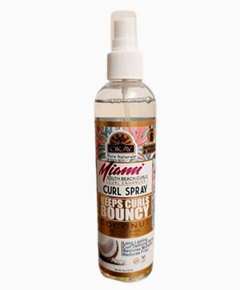 OKAY MIAMI KEEP CURLS BOUNCY COCONUT CURL SPRAY 