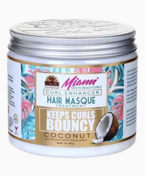 OKAY MIAMI KEEP CURLS BOUNCY COCONUT HAIR MASQUE 