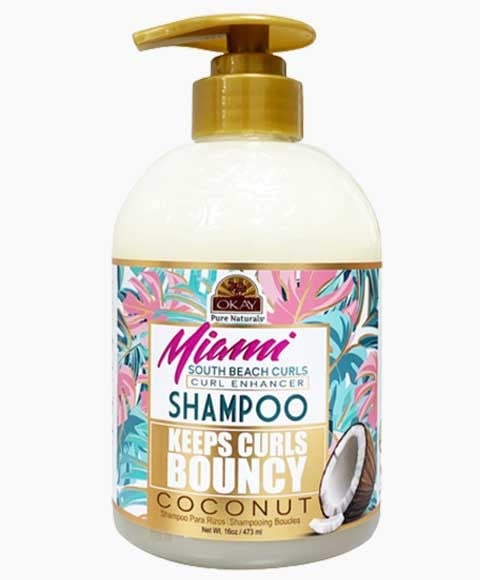OKAY MIAMI KEEP CURLS BOUNCY COCONUT SHAMPOO 