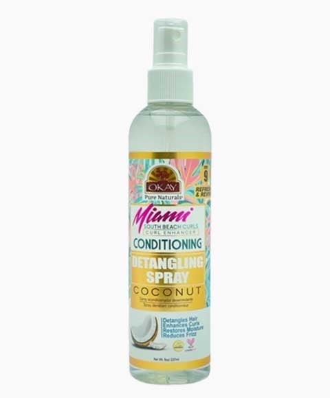 OKAY MIAMI CONDITIONING COCONUT DETANGLING SPRAY 
