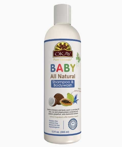OKAY PURE NATURALS BABY ALL NATURAL SHAMPOO AND BODYWASH 