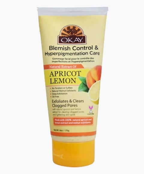 OKAY PURE NATURALS BLEMISH CONTROL APRICOT LEMON FACIAL SC