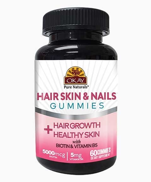 OKAY PURE NATURALS HAIR SKIN AND NAILS GUMMIES 