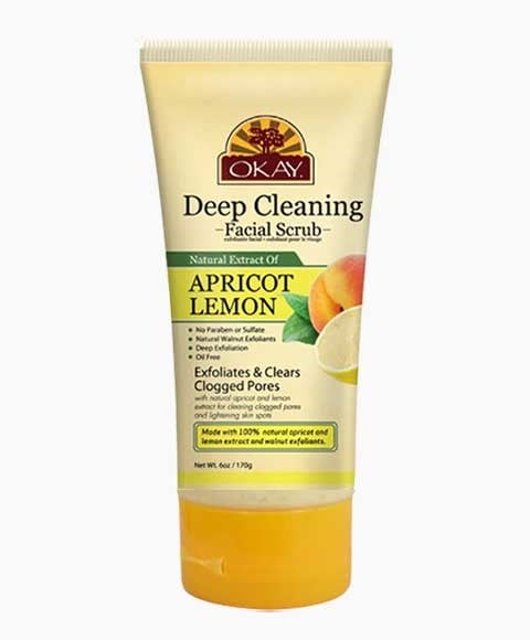 OKAY PURE NATURALS DEEP CLEANING APRICOT AND LEMON FACIAL