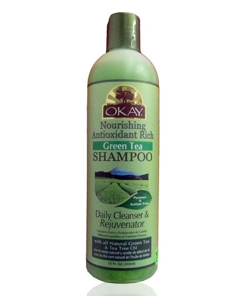 OKAY NOURISHING ANTIOXIDANT RICH GREEN TEA SHAMPOO 