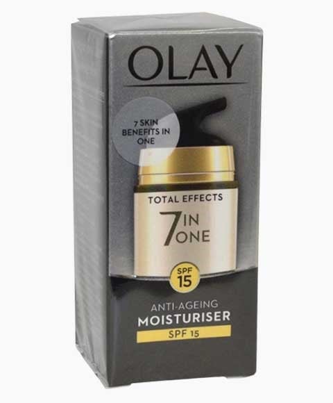 OLAY TOTAL EFFECTS 7 IN 1 ANTI AGEING MOISTURISER SPF15 
