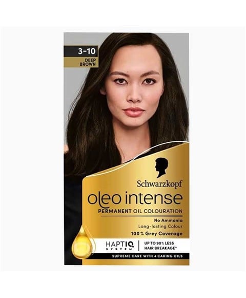 OLEO INTENSE PERMANENT OIL COLOURATION 3 10 DEEP BROWN 
