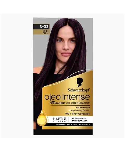 OLEO INTENSE PERMANENT OIL COLOURATION 3 33 RICH PLUM 