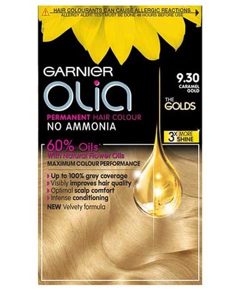 OLIA PERMANENT HAIR COLOR 930 CARAMEL GOLD 