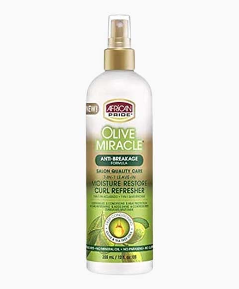 OLIVE MIRACLE MOISTURE RESTORE CURL REFRESHER 