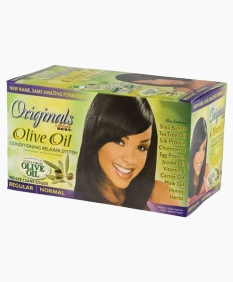 ORIGINALS OLIVE OIL NO LYE CONDITIONING RELAXER SYSTEM REG