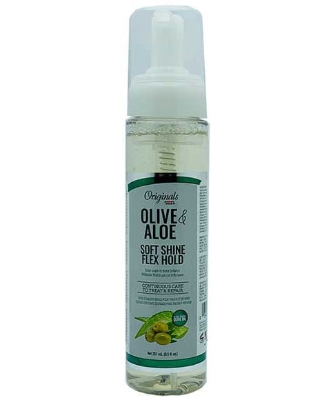 ORIGINALS OLIVE AND ALOE SOFT SHINE FLEX HOLD 