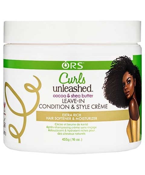 ORS CURLS UNLEASHED COCOA AND SHEA BUTTER LEAVE IN CONDITI