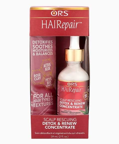 ORS HAIREPAIR SCALP RESCUING DETOX AND RENEW CONCENTRATE 