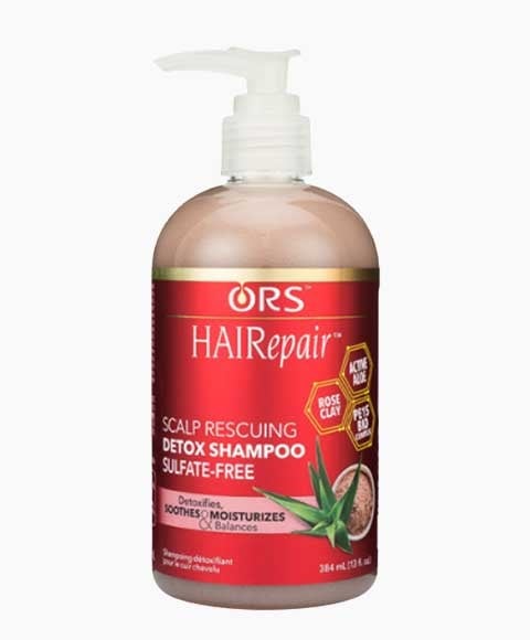 ORS HAIREPAIR SCALP RESCUING DETOX SHAMPOO SULFATE FREE 