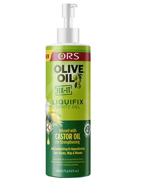 ORS OLIVE OIL FIX IT LIQUIFIX SPRITZ GEL INFUSED WITH CAST