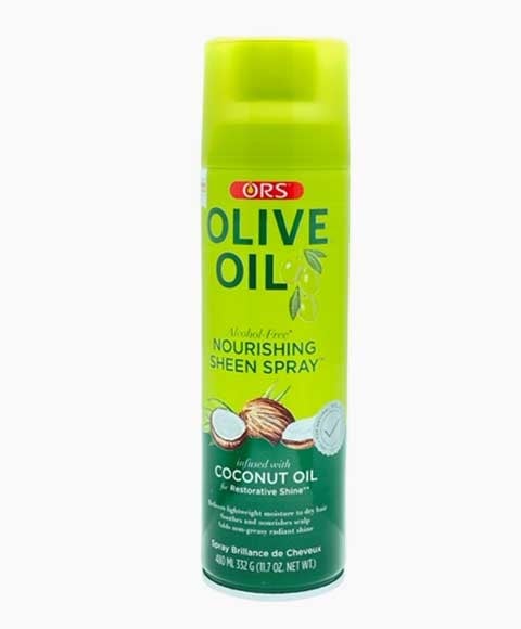 ORS OLIVE OIL NOURISHING SHEEN SPRAY INFUSED WITH COCONUT