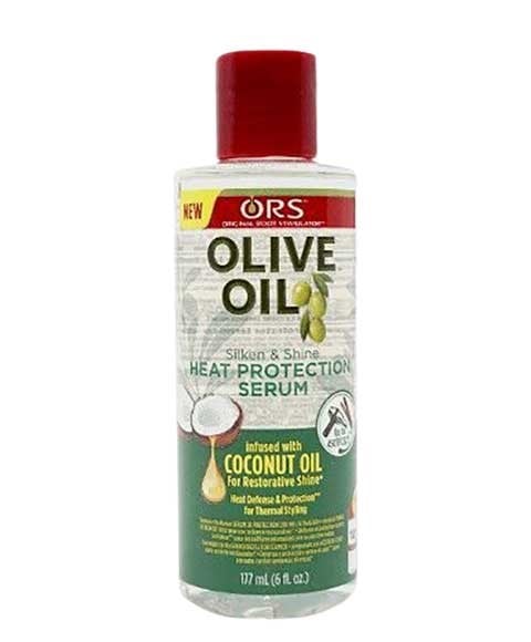 ORS OLIVE OIL HEAT PROTECTION SERUM INFUSED WITH COCONUT O