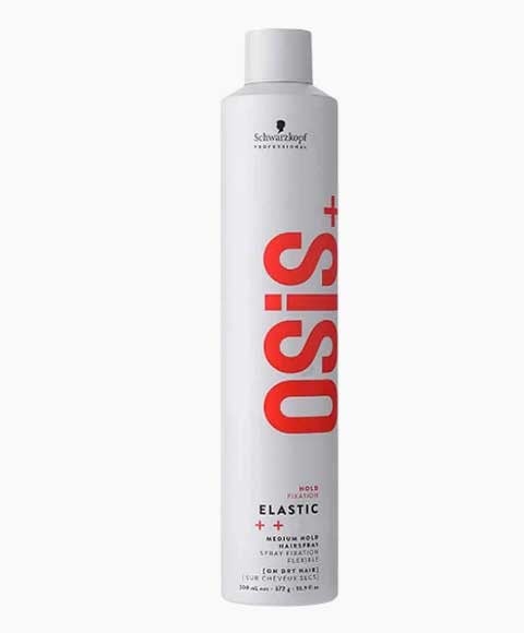 OSIS PLUS HOLD FIXATION ELASTIC MEDIUM HOLD HAIRSPRAY 