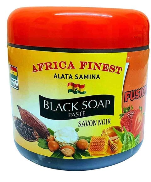 AFRICA FINEST FUSION BLACK SOAP PASTE 