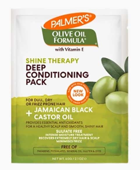 OLIVE OIL FORMULA SHINE THERAPY DEEP CONDITIONING PACK 