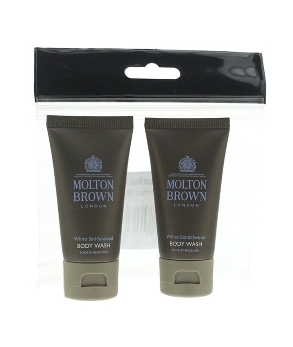 WHITE SANDALWOOD BODY WASH DUO TRAVEL PACK 