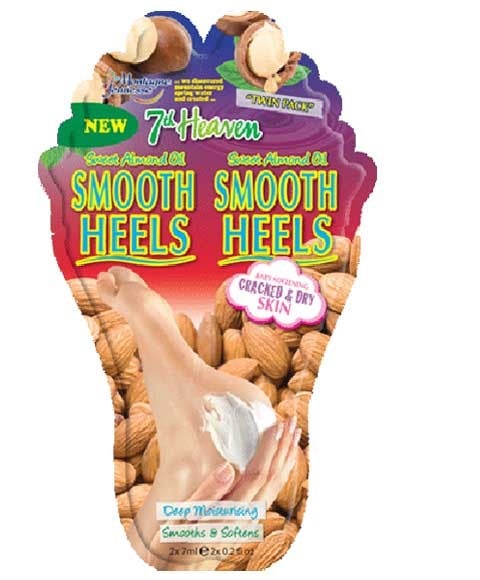SMOOTH HEELS FOOT TWIN PACK 