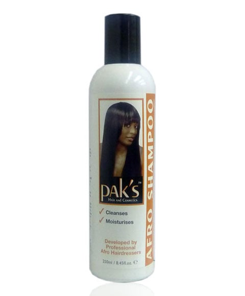 PAKS AFRO SHAMPOO WITH ORGANIC OILS 