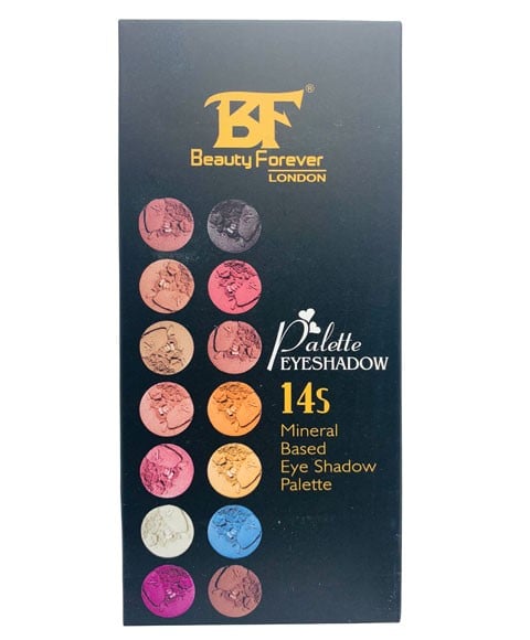 BF MINERAL BASED 14S EYE SHADOW PALETTE 102 