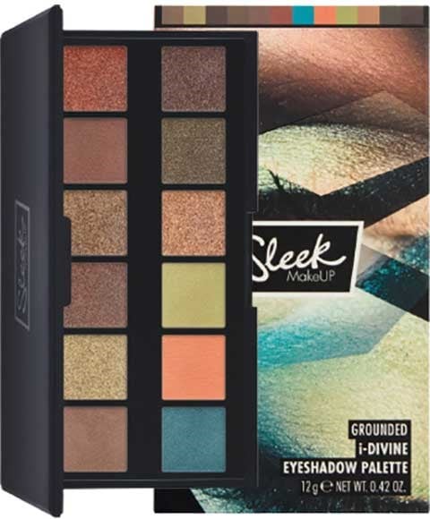 SLEEK MAKE UP EYESHADOW PALETTE GROUNDED 