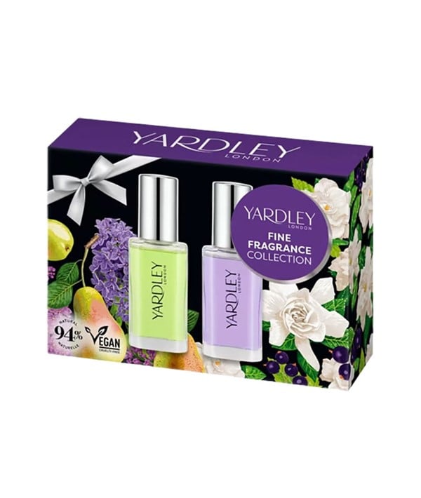 FINE FRAGRANCE LILAC AND PEAR GARDENIA AND CLASSIC GIFT SE