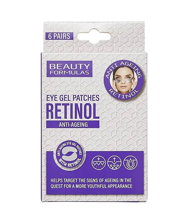 BEAUTY FORMULAS RETINOL ANTI AGEING EYE GEL PATCHES 