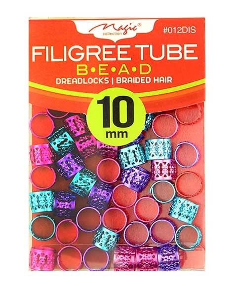 MAGIC COLLECTION FILIGREE TUBE BEAD 012DIS 