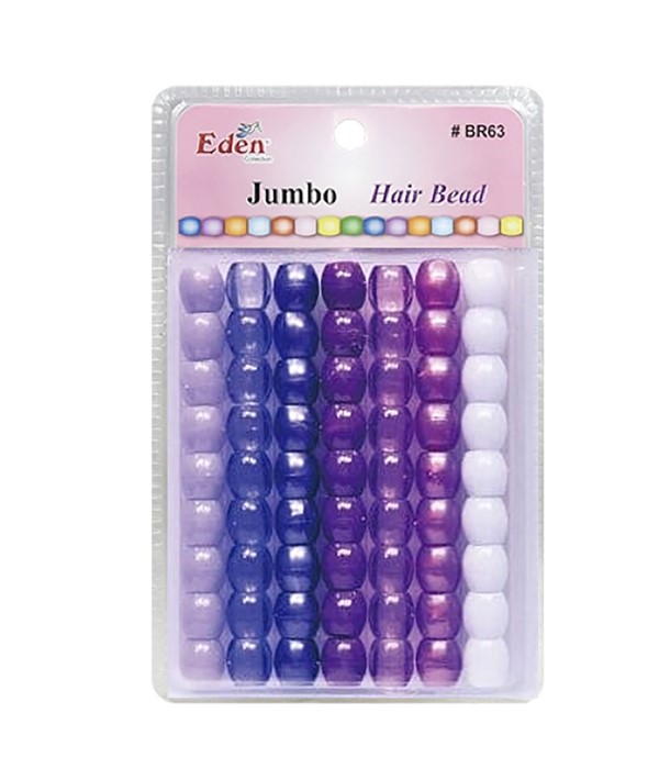EDEN COLLECTION JUMBO HAIR BEADS BR63 