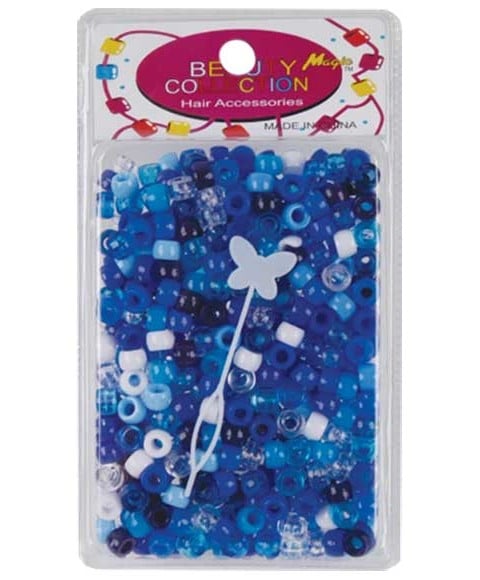 MAGIC HAIR BEADS 500BLUAST 