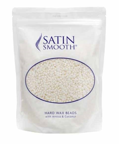 SATIN SMOOTH HARD WAX BEADS WITH ARNICA AND COCONUT 