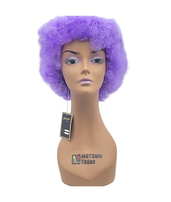 HALLOWEEN COSTUME PARTY AFRO WIG 388A LILAC 