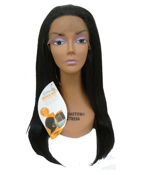BRAZILIAN REMI DEEP PART BLENDED HH CANDY SWISS LACE WIG 