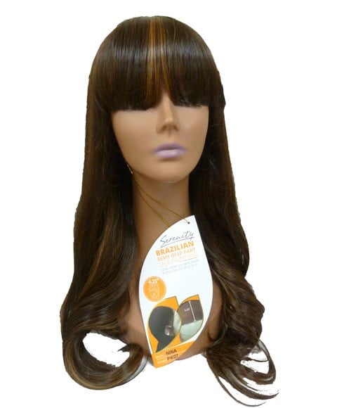 BRAZILIAN REMI DEEP PART BLENDED HH NINA SWISS LACE WIG 