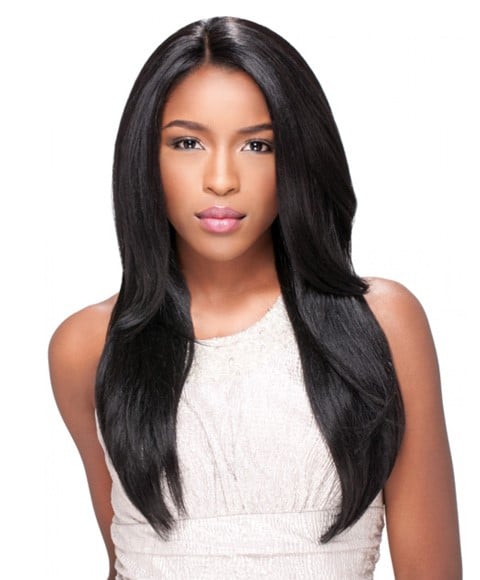 BRAZILIAN VIRGIN REMI NATURAL STRAIGHT LACE WIG 