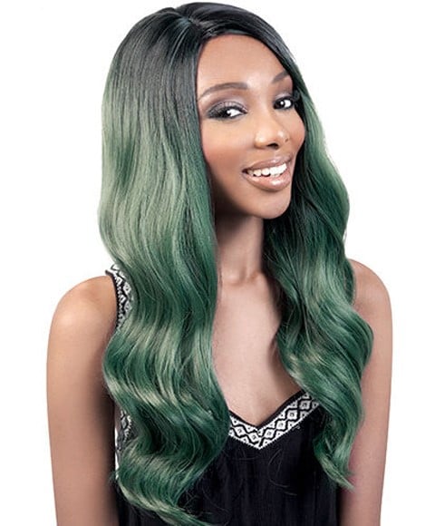 MOTOWN TRESS SYN BRANDY CURLABLE WIG 