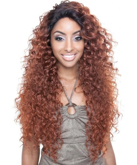 BROWN SUGAR SEAMLESS LACE FRONT WIG HH BS503 TAHITI 
